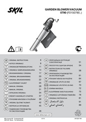 Skil F0150790 Series Originele Gebruiksaanwijzing