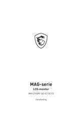 MSI MAG 274QRF-QD-E2 Handleiding