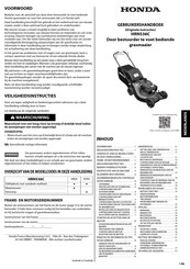 Honda HRN536C Gebruikershandboek