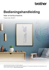 Brother 882-W73 Bedieningshandleiding