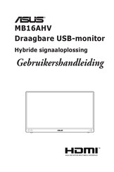 ASus MB16AHV Gebruikershandleiding