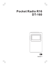 Sangean DT-160 Gebruiksaanwijzing