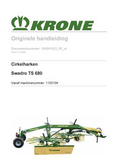 Krone 1103104 Handleiding