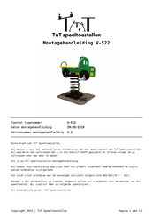 TNT V-522 Montagehandleiding