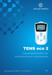 schwa-medico TENS eco 2 Gebruiksaanwijzing