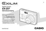 Casio Exilim EX-Z57 Gebruiksaanwijzing