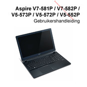 Acer Aspire V7-581P Gebruikershandleiding