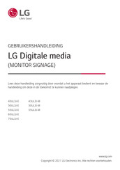 LG 50UL3J-M Gebruikershandleiding