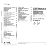 Stihl MS 170 Gebruiksaanwijzing