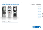 Philips Voice Tracer DVT1000 Gebruikershandleiding