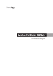 Synology DiskStation DS216play Snel Installatiegids