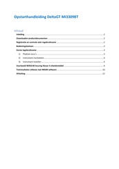 METREL DeltaGT MI3309BT Handleiding