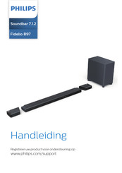 Philips Fidelio B97 Handleiding