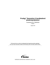 Nordson Prodigy Generation II Handleiding