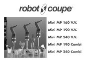 Robot Coupe Mini MP 240 V.V. Gebruiksaanwijzing