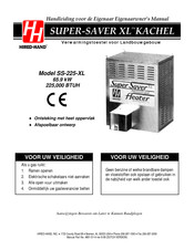 HIRED-HAND Super-Saver XL SS-225-XL Handleiding