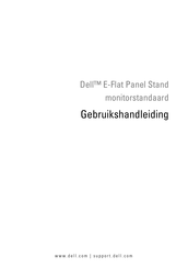 Dell E-Flat Panel Stand Gebruikershandleiding