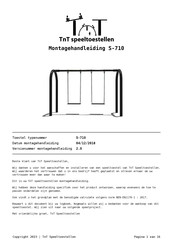 TNT S-710 Montagehandleiding