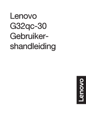 Lenovo G32qc-30 Gebruikershandleiding