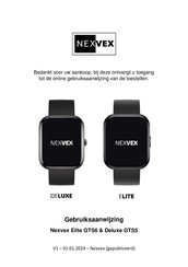 NEXVEX Deluxe GTS5 Gebruiksaanwijzing