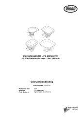 Kverneland Vicon PS 203 Gebruikershandleiding