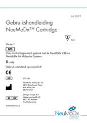 NeuMoDx Cartridge Gebruikershandleiding