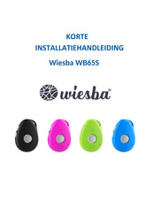 Wiesba WB65S Korte Installatiehandleiding