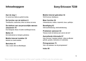 Sony Ericsson T230 Gebruiksaanwijzing