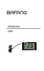 BAFANG C961 Handleiding