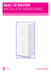 T-Mobile B618 Installatiehandleiding