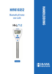 Hanna Instruments HALO2 HI9810352 Handleiding