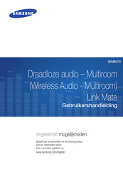 Samsung Multiroom Link Mate WAM270 Gebruikershandleiding