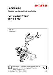 Agria 3100 353 Vertaling Van De Originele Handleiding