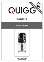 QUIGG HM3-NB Handleiding