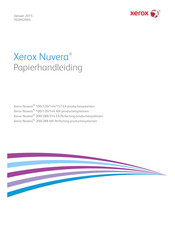 Xerox Nuvera 314 EA Perfecting Production System Handleiding