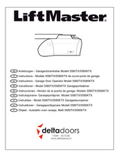 LiftMaster 5580TX Instructies