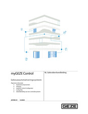 GEZE myGEZE Control Gebruikershandleiding