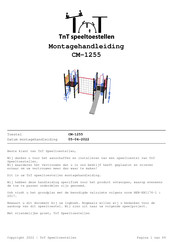 TNT CM-1255 Montagehandleiding