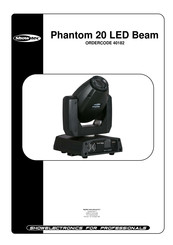 SHOWTEC Phantom 20 LED Beam Producthandleiding