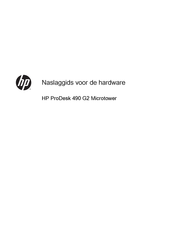 HP ProDesk 490 G2 Microtower Naslaggids