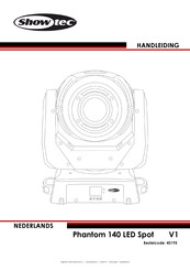 SHOWTEC Phantom 140 LED Spot V1 Handleiding