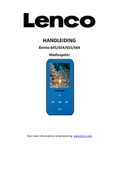 LENCO Xemio-645 Handleiding