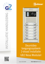 golmar GB2 Nexa Installatiehandleiding