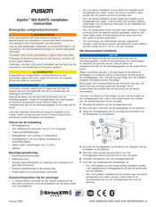 Fusion Apollo MS-RA670 Installatie-Instructie