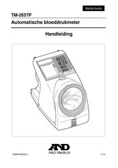 AND TM-2657P Handleiding