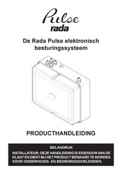 Rada Pulse 120A Producthandleiding