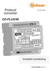 golmar 50121600 Installatiehandleiding