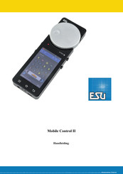 Esu Mobile Control II Handleiding