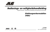 JLG 340AJ Bedienings- En Veiligheidshandleiding