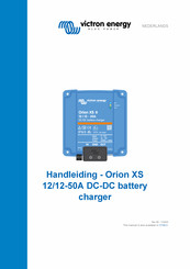 Victron energy Orion XS 12/12-50A Handleiding